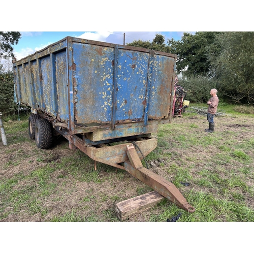 169 - PART TWIN AXLE TIPPING NO VAT