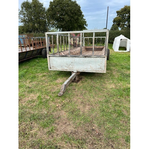 137 - A FEED TRAILER 20' X 6'+ VAT