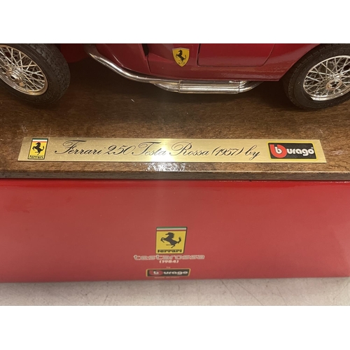 41 - A LARGE BOXED CORGI FERRARI TESTAROSA