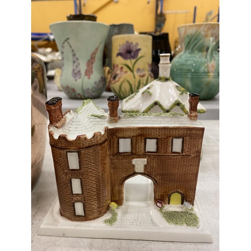 95 - FOUR COALPORT HOUSES TO INCLUDE 'VILLAGE CHURCH', 'THE FARMHOUSE', 'THE OLD PALACE GATEHOUSE, RICHMO... 