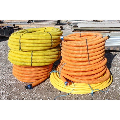 1107 - 5 LOTS OF NEW SOAKAWAY DRAINAGE PIPES ETC  NO VAT