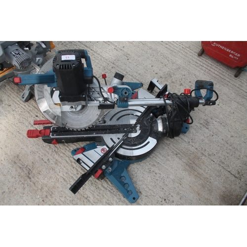 13 - ERBAUER MITRE SAW - NO VAT