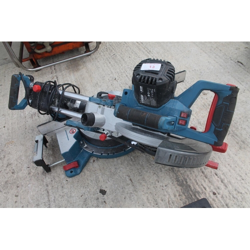 13 - ERBAUER MITRE SAW - NO VAT