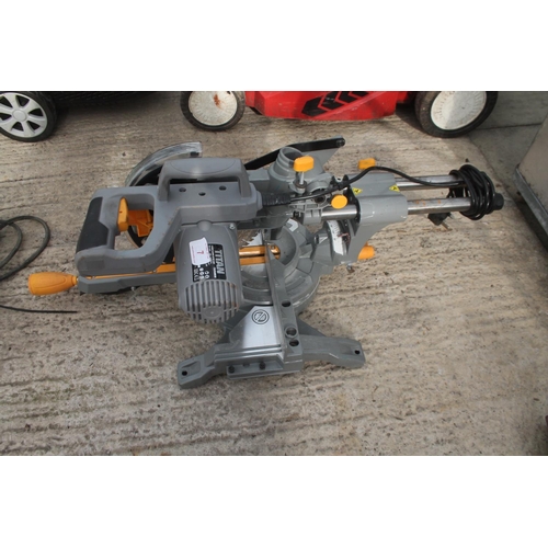 7 - TITAN MITRE SAW - NO VAT