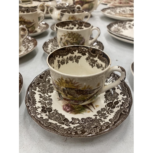 213 - AN APPROX FIFTY PIECE ROYAL WORCESTER PALISSY DINNER SERVICE AND COFFEE SET TO INCLUDE VARIOUS SIZED... 