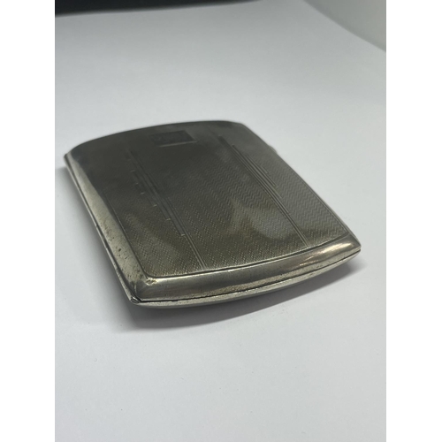 531 - A HALLMARKED BIRMINGHAM SILVER CIGARETTE CASE GROSS WEIGHT 74 GRAMS