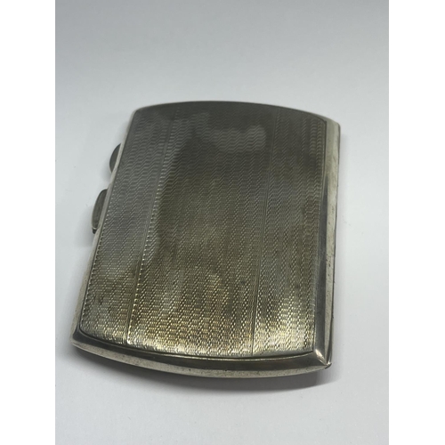 531 - A HALLMARKED BIRMINGHAM SILVER CIGARETTE CASE GROSS WEIGHT 74 GRAMS