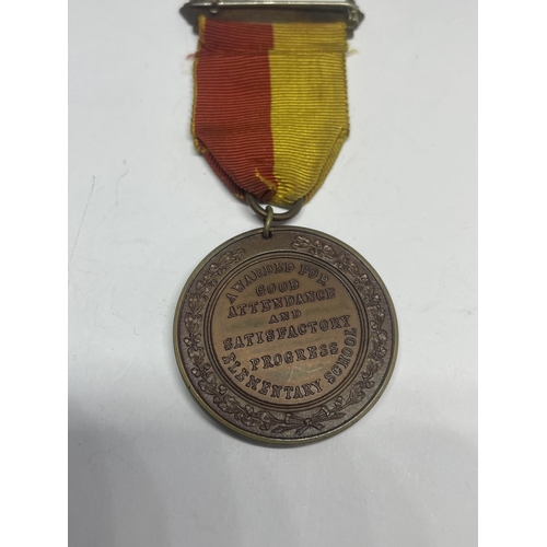 560 - A 1909 BURSLEM BOROUGH MEDAL