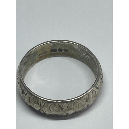 571 - FIVE VARIOUS MARKED SILVER RINGS