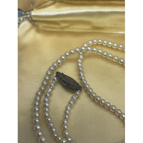 632 - A CIRO PEARL NECKLACE IN ORIGINAL PRESENTATION BOX