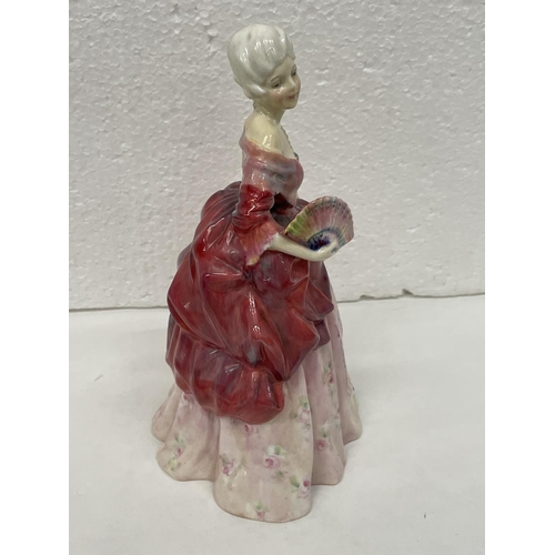 302 - A ROYAL DOULTON FIGURE FLEURETTE HN 1587