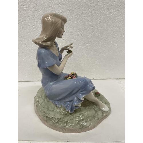 306 - A ROYAL DOULTON FIGURE SUMMER ROSE HN 3085