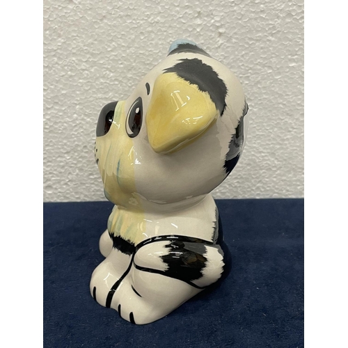 358 - A LORNA BAILEY HAND PAINTED AND SIGNED DOG WUF WUF