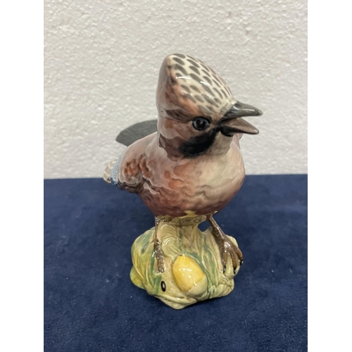 374 - A BESWICK FIGURE OF A JAY NO 2417