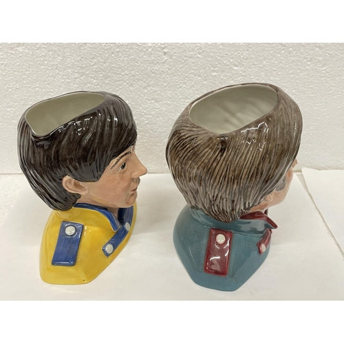 444 - TWO ROYAL DOULTON TOBY JUGS OF PAUL Mc CARTNEY AND JOHN LENNON (THIS JUG BEING A SECOND)