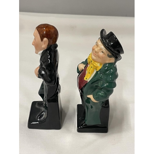 468 - TWO ROYAL DOULTON DICKENS FIGURES TONY WELLER AND URIAH HEEP