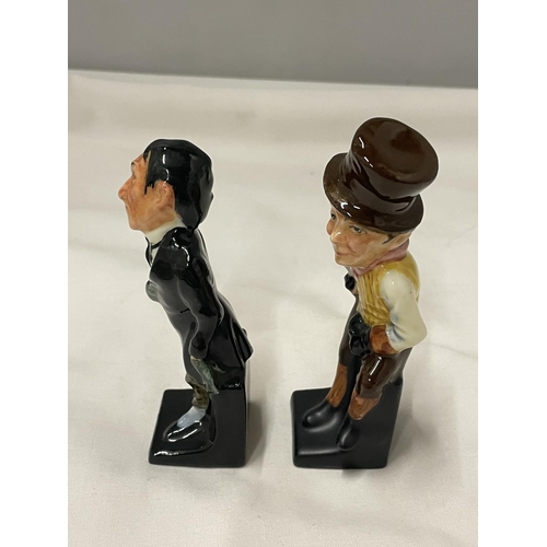 469 - TWO ROYAL DOULTON DICKENS FIGURES TO INCLUDE SAM WELLER