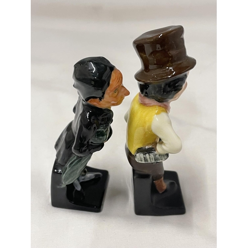 469 - TWO ROYAL DOULTON DICKENS FIGURES TO INCLUDE SAM WELLER