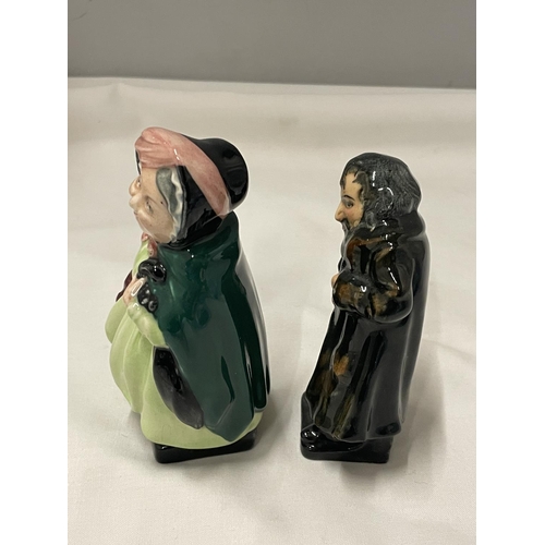 470 - TWO ROYAL DOULTON DICKENS FIGURES TO INCLUDE FAGIN AND SAIREY GAMP