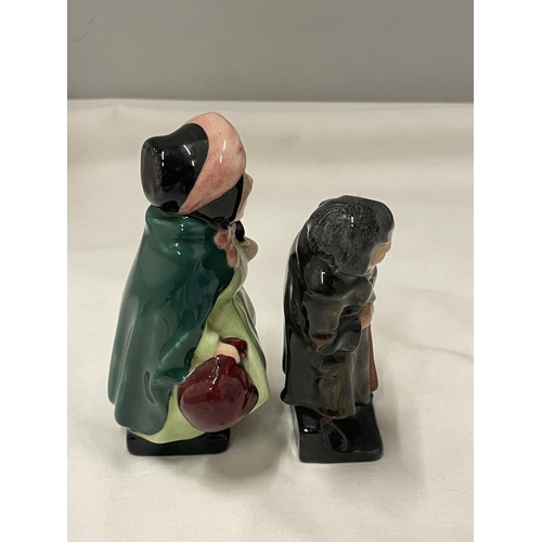 470 - TWO ROYAL DOULTON DICKENS FIGURES TO INCLUDE FAGIN AND SAIREY GAMP