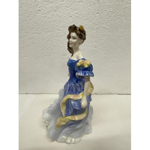 480 - A ROYAL DOULTON A ROYAL DOULTON FIGURE OF THE YEAR 1998 REBECCA HN 4041 HEIGHT 9 INCHES