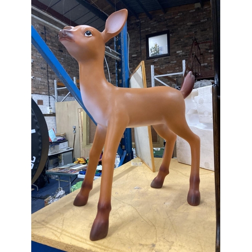 700 - A MODEL OF BAMBI HEIGHT 55CM - A/F EAR