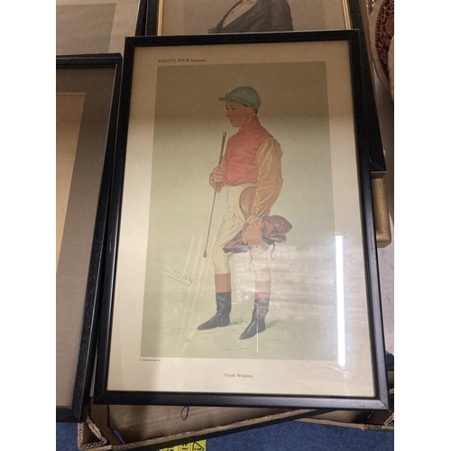 767 - A QUANTITY OF 'VANITY FAIR' FRAMED SPY PRINTS