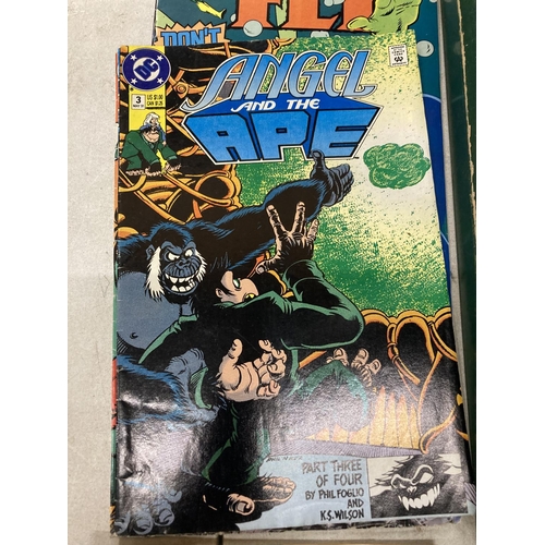 791 - A COLLECTION OF NINE BRONZE AGE COMIC BOOKS