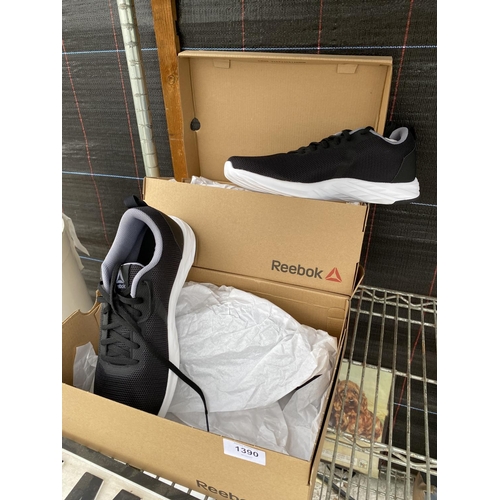 1390 - TWO PAIRS OF NEW REBOK SIZE 9 TRAINERS