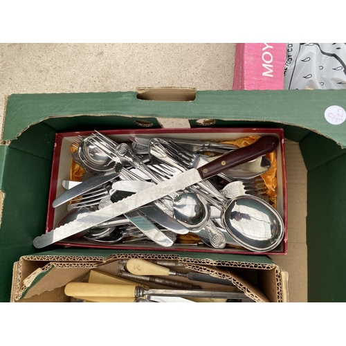 1447 - A LARGE ASSORTMENT OF FLATWARE