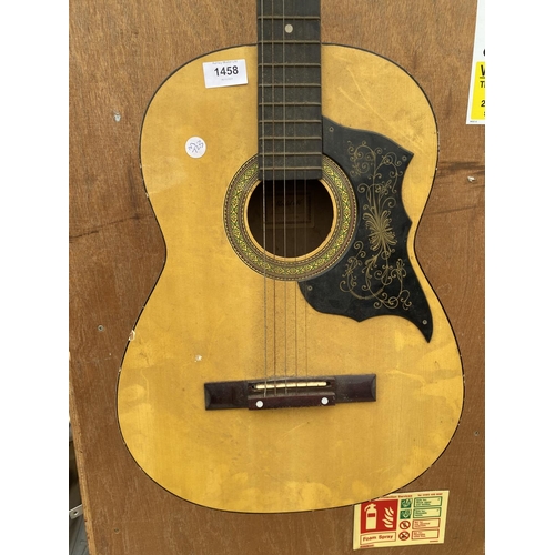 1458 - A KAY ACOUSTIC GUITAR MODEL NUMBER K320