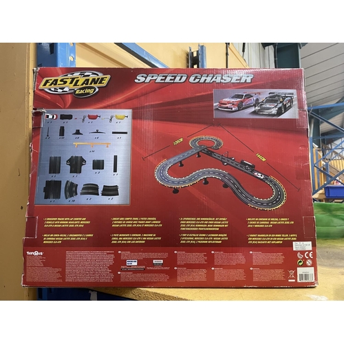 730 - A FASTLANE RACING SPEED CHASER RACING TRACK - CANNOT GUARANTEE COMPLETE