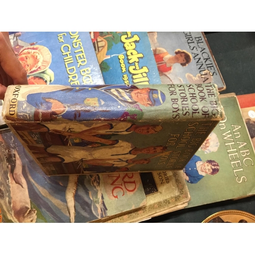 274 - A QUANTITY OF CHILDREN'S HARDBACK BOOKS FROM THE 1930'S, 40'S AND 50'S