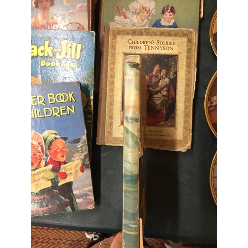 274 - A QUANTITY OF CHILDREN'S HARDBACK BOOKS FROM THE 1930'S, 40'S AND 50'S