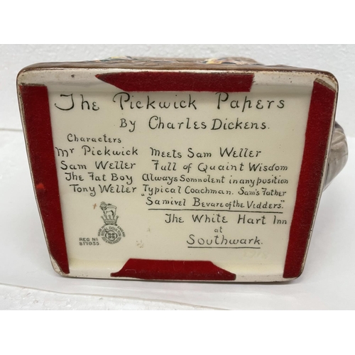 327 - A DOULTON DICKENS JUG PICKWICK PAPERS