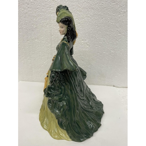 343 - A LIMITED EDITION ROYAL DOULTON FIGURE GONE WITH THE WIND HN 4200 NO 481