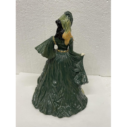 343 - A LIMITED EDITION ROYAL DOULTON FIGURE GONE WITH THE WIND HN 4200 NO 481