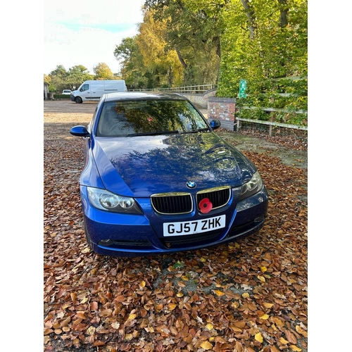 154 - BMW 320DSE AUTOMATIC GJ57 ZHK APPROX 60000 MILES MOT 20/09/23 2 OWNERS 2 KEYS LEATHER SEATS WITH FUL... 