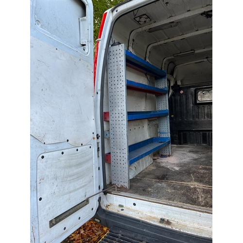 155 - FORD TRANSIT T350M 2.4 DIESEL VAN YC59 SRY APPROX 128000 MILES MOT 20/07/23 NO VAT WHILST ALL DESCRI... 