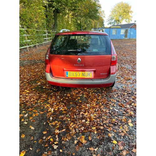 157 - RENAULT MEGAN DX57 NUK 1.9 DIESEL ESTATE APPROX 116000 MILES MOT 28/02/23 SERVICE HISTORY UNTILL 790... 