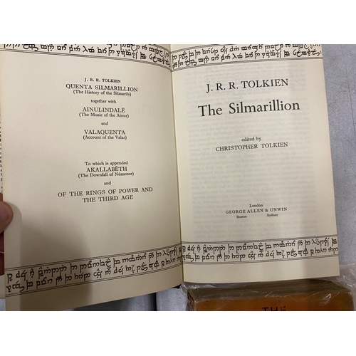 39 - A 1ST UK  EDITION  OF J.R.R TOLKIEN'S 'THE SILMARILLION' HARDBACK BOOK IN DUST JACKET