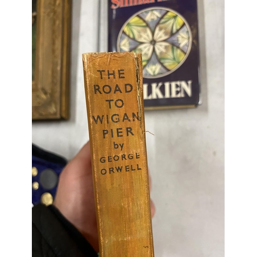 40 - A FIRST EDITION 1937 'THE ROAD TO WIGAN PIER' BY GEORGE ORWELL BOOK