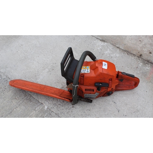 793 - A HUSQVARNA 357XP PETROL CHAINSAW +VAT