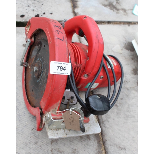 794 - A KANGO ELECTRIC CIRCULAR RIP SAW +VAT