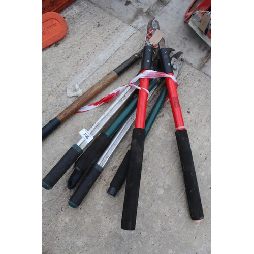 795 - FOUR SETS OF GARDEN LOPPERS +VAT