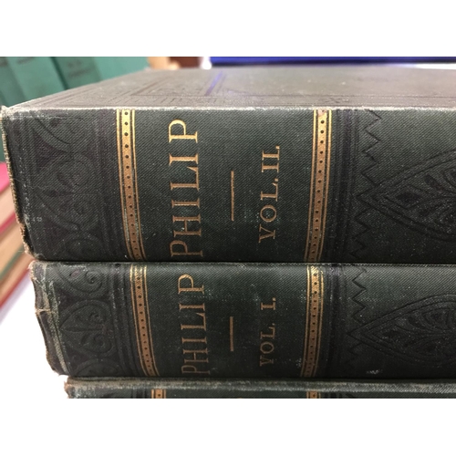 117 - A FULL COLLECTION OF THE WORKS OF WILLIAM MAKEPEACE THACKERY IN TWENTY FOUR VOLUMES, PUBLISHED IN LO... 