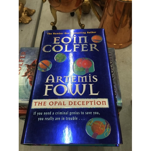 119 - A FULL SET OF 1ST EDITION 'ARTEMIS FOWL' BOOKS BY EOIN COLFER IN GOOD CONDITION - 6 IN TOTAL