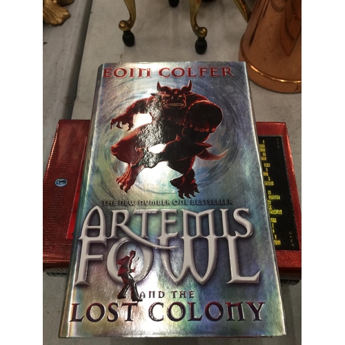 119 - A FULL SET OF 1ST EDITION 'ARTEMIS FOWL' BOOKS BY EOIN COLFER IN GOOD CONDITION - 6 IN TOTAL