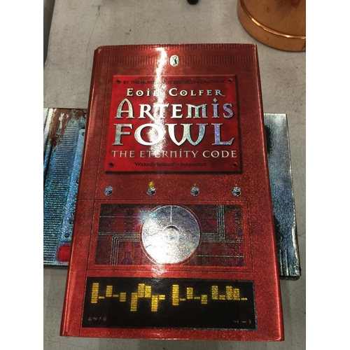 119 - A FULL SET OF 1ST EDITION 'ARTEMIS FOWL' BOOKS BY EOIN COLFER IN GOOD CONDITION - 6 IN TOTAL