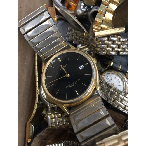 150 - A LARGE QUANTITY OF WRISTWATCHES TO INCLUDE SEKONDA, ETC